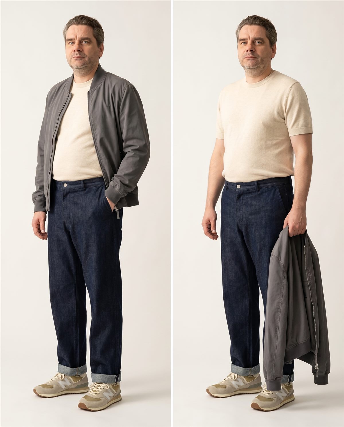 Client look in 4K: weekend outfit